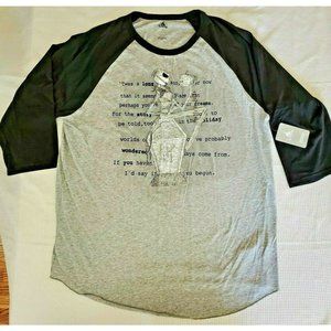 Nightmare Before Christmas Jack Skellington Baseball Style T Shirt Mens 2XL New